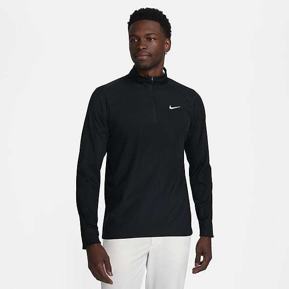 Long sleeve black nike top on sale